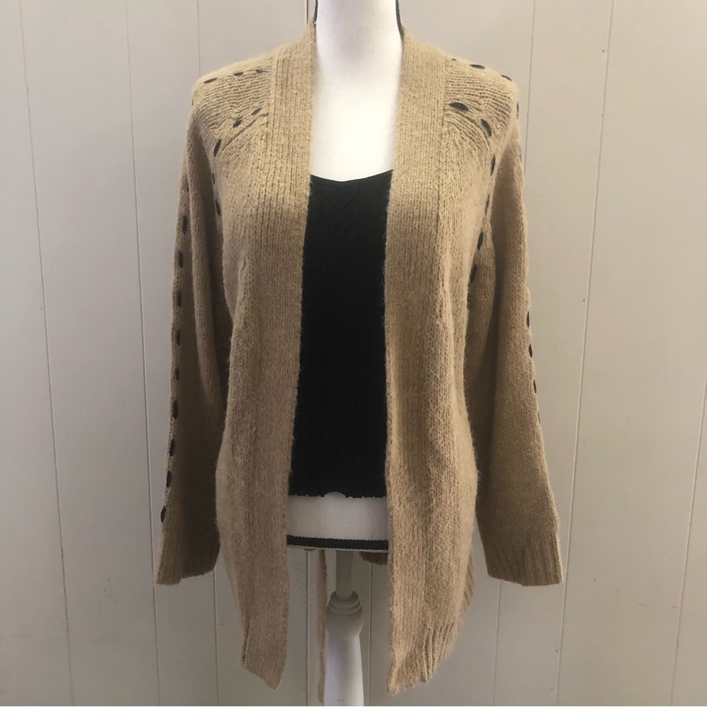 MOTH Anthropology l Sz M l Belted Cardigan Sweater - Picture 9 of 11